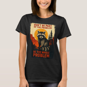 T-shirt Raton de la nature sarcastique blague faune en ple