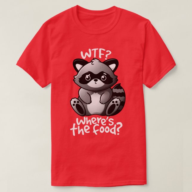 T-shirt Raton laveur (Design devant)