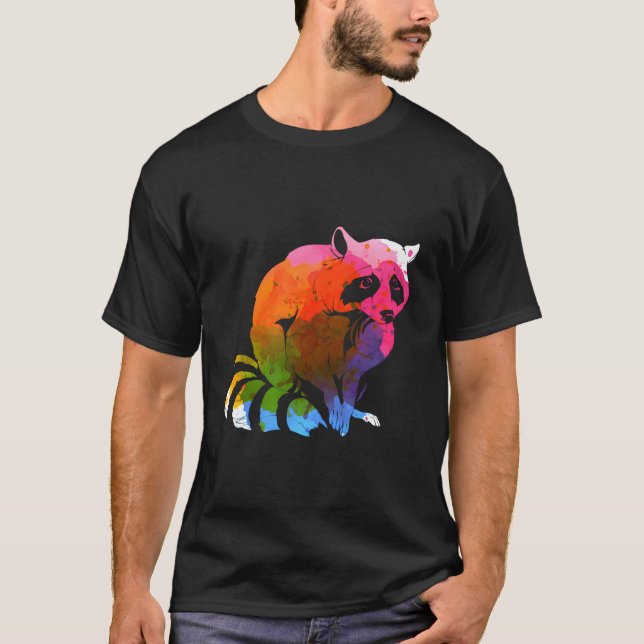 T-shirt Raton laveur (Devant)