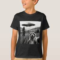 Raton laveur Bigfoot Selfie Ufo Drôle Raton laveur