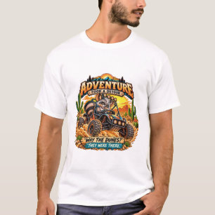 T-shirt Raton laveur buggy désert course