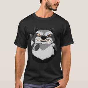 T-shirt Raton laveur en colère
