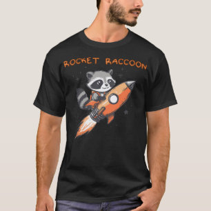 T-shirt Raton laveur fusée