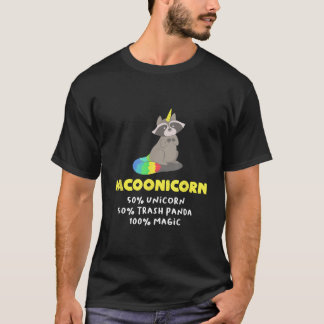 T-shirt Raton laveur Licorne Ratonlicorne Fourrure Poubell