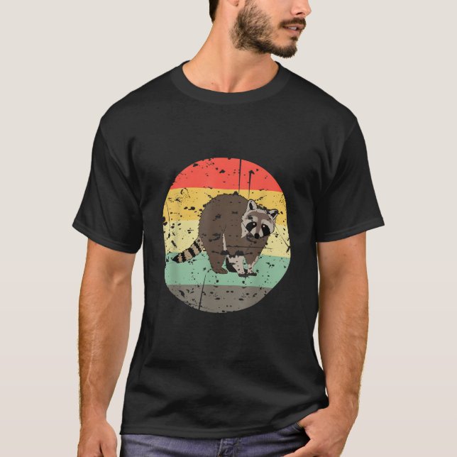 T-shirt Raton laveur Trash Panda (Devant)