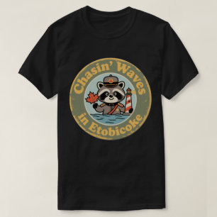 T-shirt Raton laveur vintage du bord du lac Etobicoke