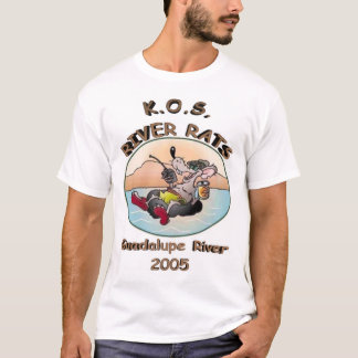 T-SHIRT RATS 2005 DE RIVIÈRE DE KOS