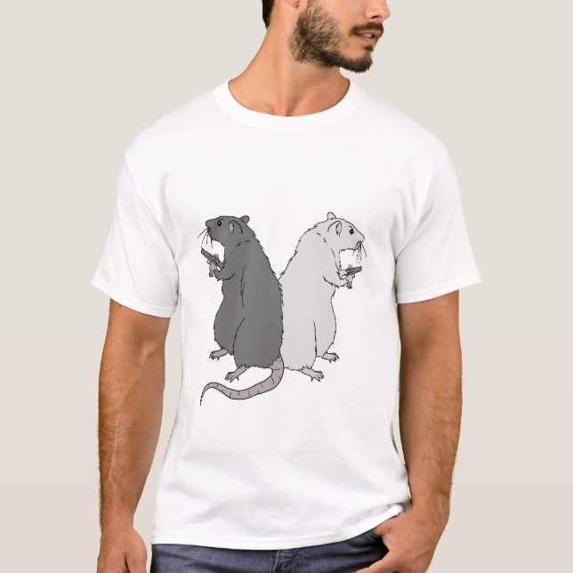 T-shirt Rats avec l'AGCS (Devant)