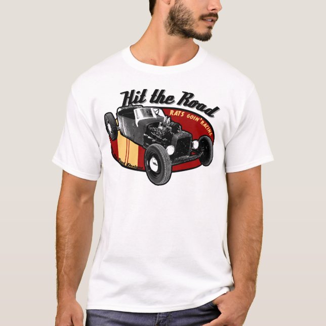 T-shirt Rats vont courir (Devant)