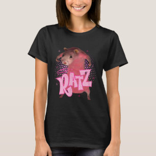 T-shirt Ratz Fun Pink Souris Rat Mème Hommes Femmes Hallow