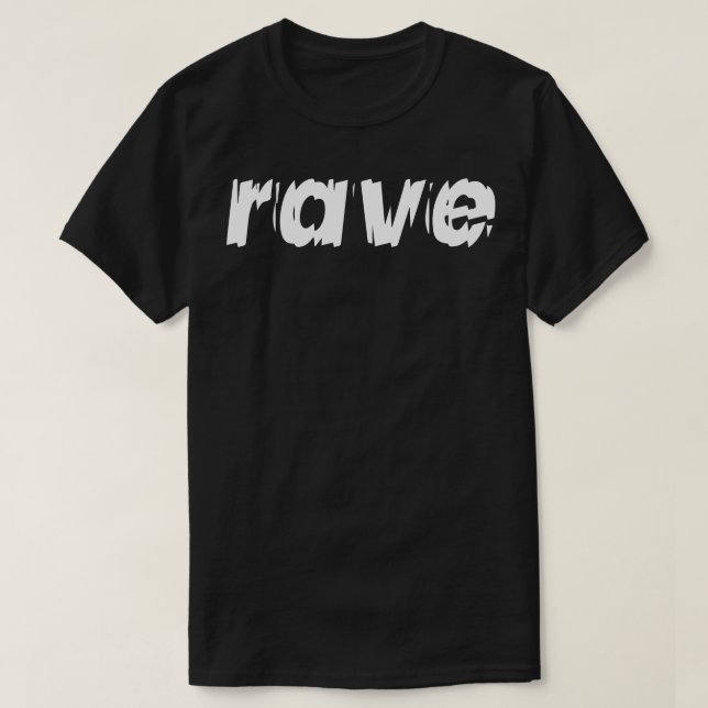 T-shirt rave déformée (Design devant)
