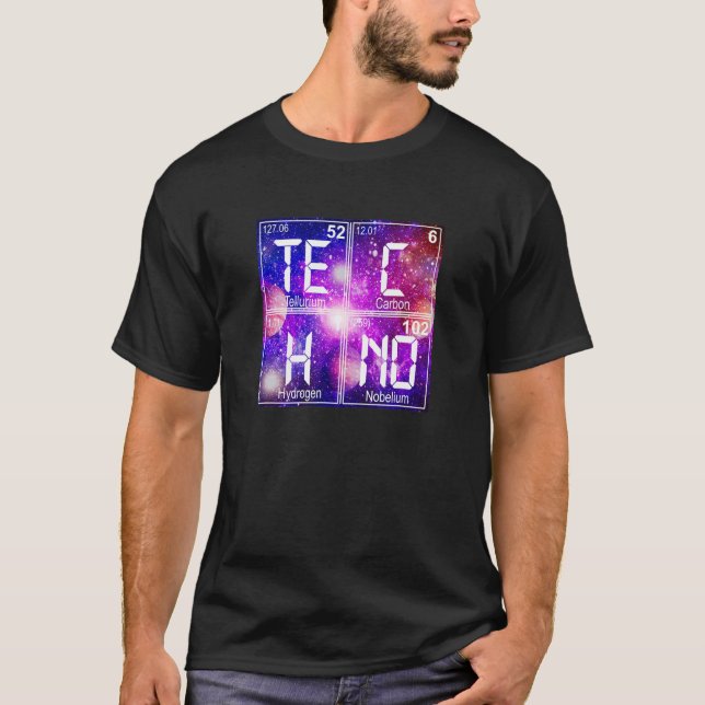 T-shirt Rave EDM Trance Goa Music Festival TECHNO Men & Wo (Devant)