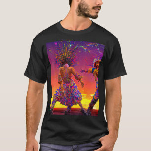 T-shirt Rave Party Psychedelic EDM Trance Club DJ design_3