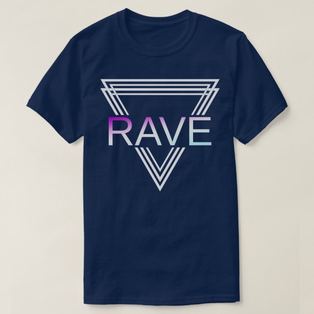 T-shirt Rave Techno House Party EDM Festival Goa Electro 4 (Design devant)
