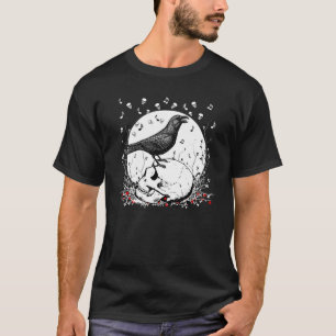 T-shirt Raven chante la chanson de la mort sur