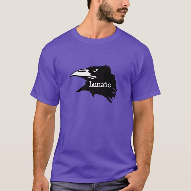 T-shirt Raven fou (Devant)