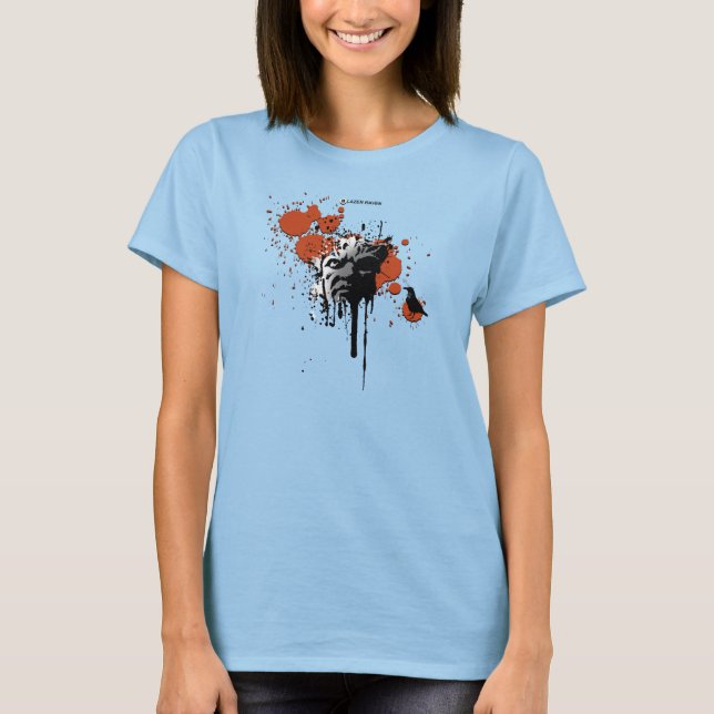 T-SHIRT RAVEN GARGOYLE (Devant)