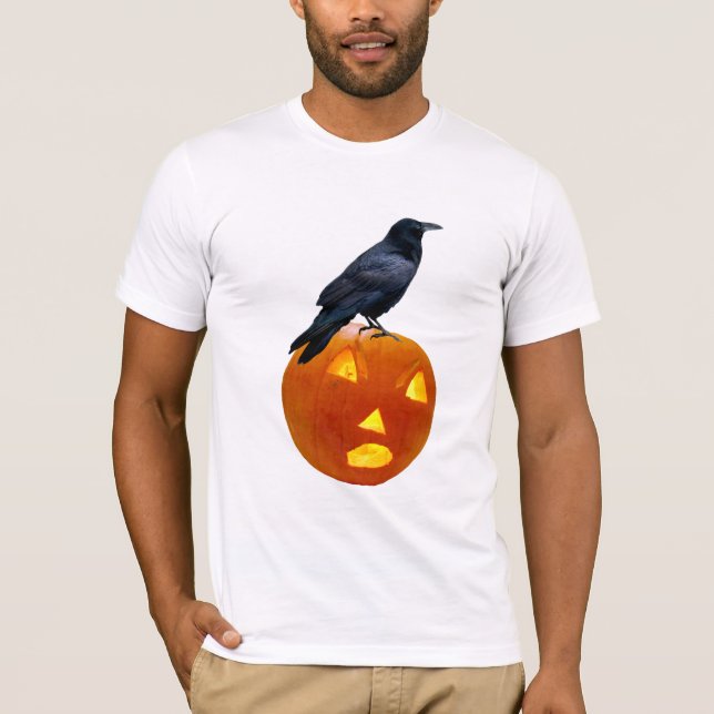 T-shirt Raven Jack-o-Lantern (Devant)