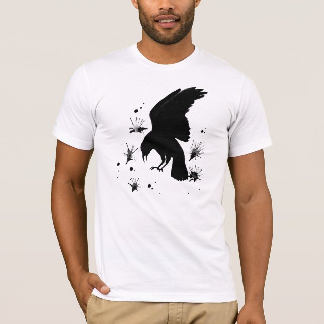 T-shirt Raven Nevermore (Devant)