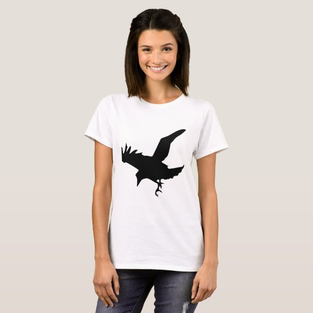T-shirt Raven Silhouette (Devant entier)
