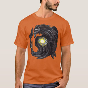 T-shirt Raven vole Le style Sun Tlingit Amérindien