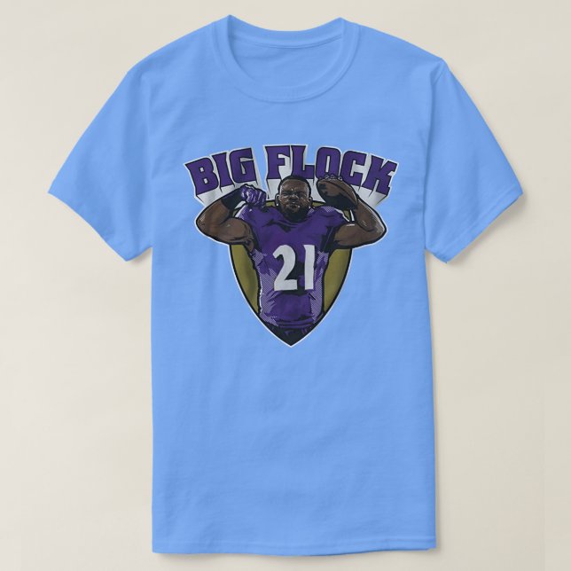 T-shirt Ravens Big Flock (Design devant)