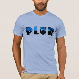 T-shirt Ravers en silhouette PLUR