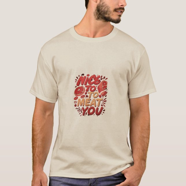 T-shirt Ravi de vous manger (Devant)