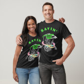 T-shirt Ravin Raven Rave Party Neon Bird Funny (Unisex)