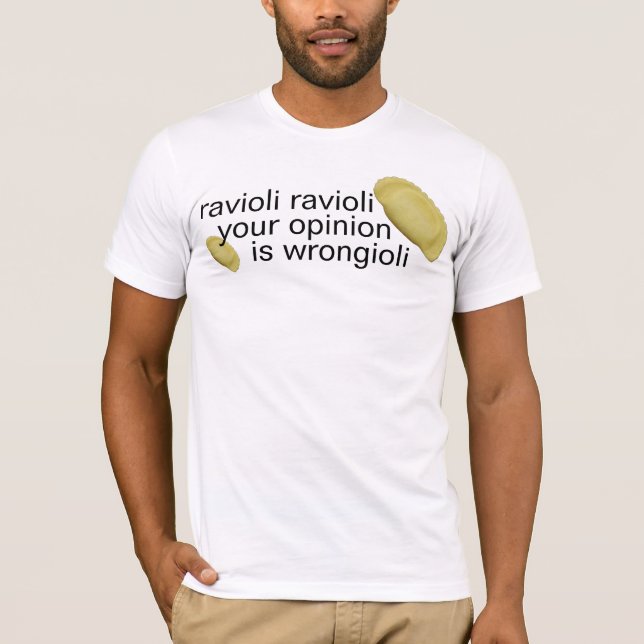 T-shirt ravioli de ravioli (Devant)