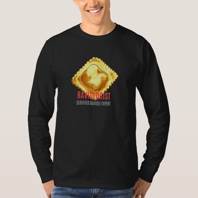 T-shirt Ravioli   Nourriture italienne Pâtes (Devant)