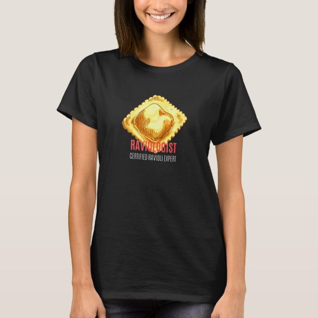 T-shirt Ravioli   Nourriture italienne Pâtes (Devant)