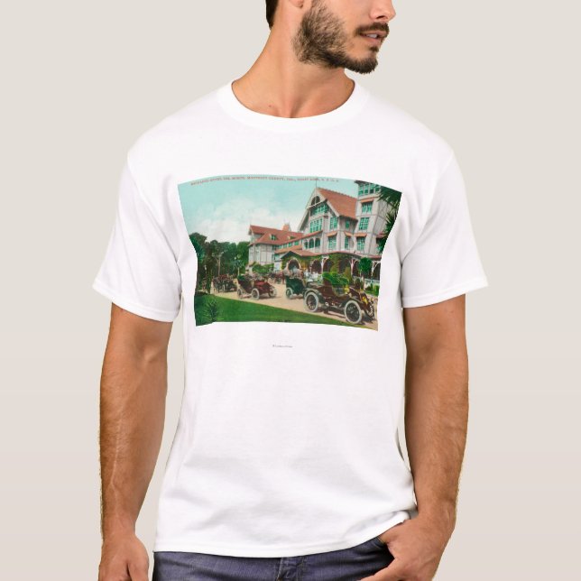 T-shirt Ravissez la vue de l'extérieur d'Hotel del Monte (Devant)