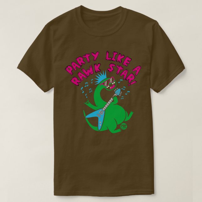 T-SHIRT RAWK STAR (Design devant)