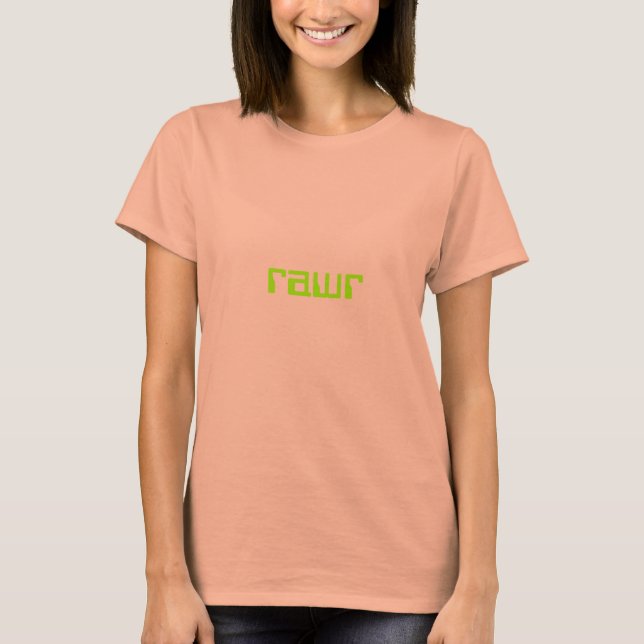T-shirt Rawr (Devant)