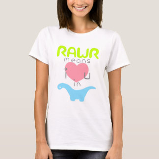 T-shirt Rawr