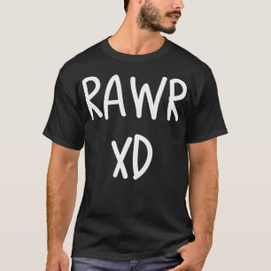 T-shirt Rawr Emo Xd Scenester Scène Kid