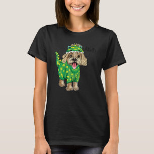 T-shirt Rawr Havanais Dinosaur Costume Chien