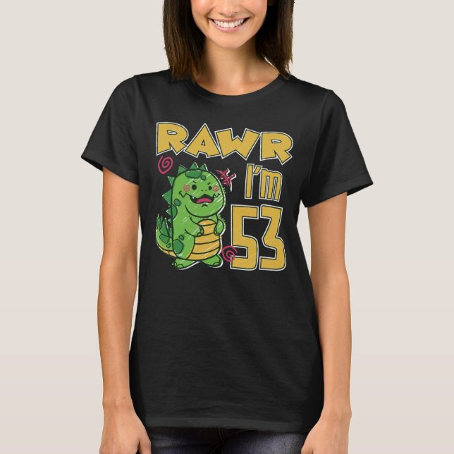T-shirt Rawr I m 53 (Devant)