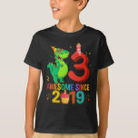 T-shirt Rawr I'm 3 Kids 3 Year old 3rd Birthday<br><div class="desc">Rawr I'm 3 Kids 3 Year old 3rd Birthday</div>