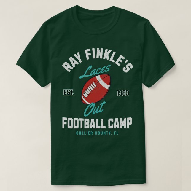 T-shirt Ray Finkles Laces Out Camp Est 1983 (Design devant)