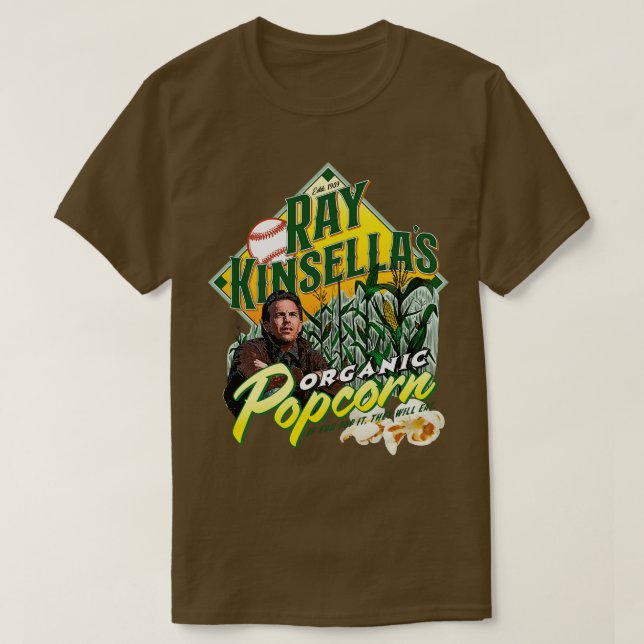 T-shirt Ray Kinsellas Popcorn (Design devant)