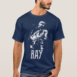 T-shirt Ray Lamontagne Crayon blanc1