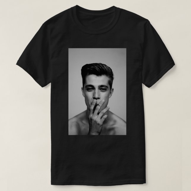 T-shirt Ray Liotta Fumer (Design devant)