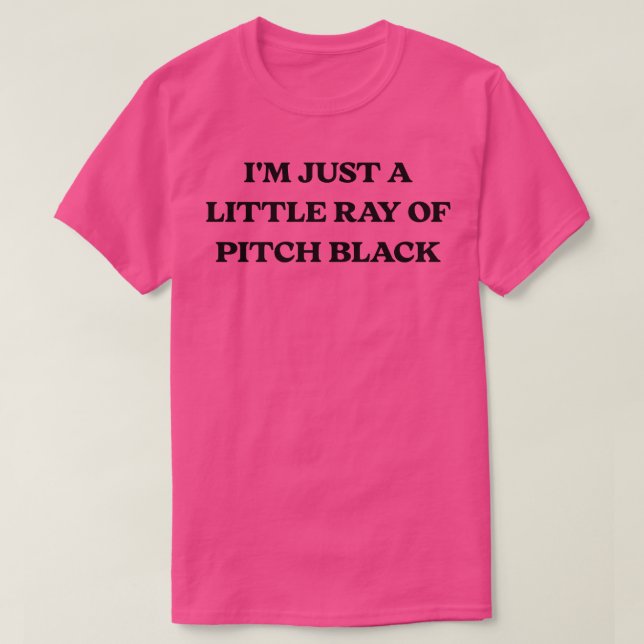 T-shirt Ray of Pitch Black (Design devant)