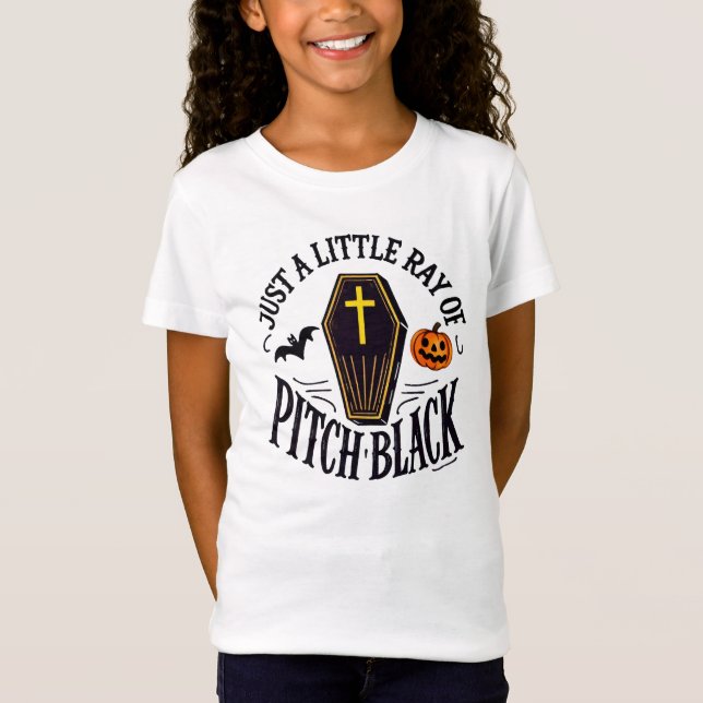 T-Shirt Ray of Pitch Black - Halloween avec Bite (Devant)