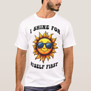 T-shirt Ray Of Sarcastic Sunshine - Je Brille Pour Moi-Mêm