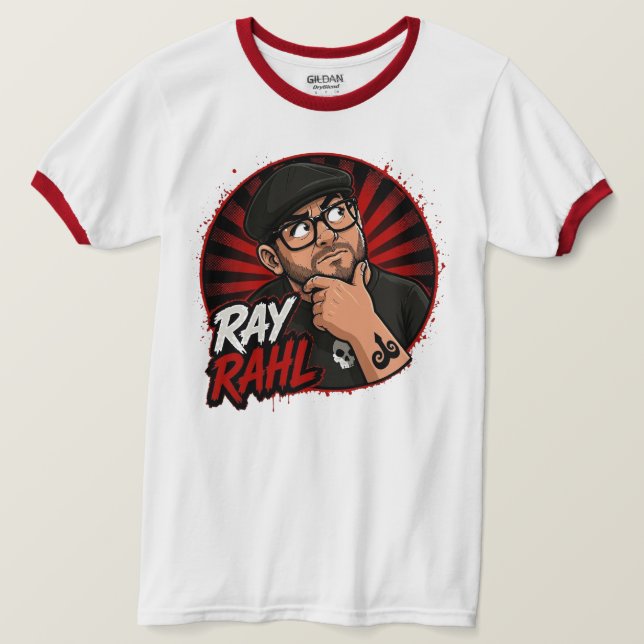 T-shirt Ray Rahl Ringer (Design devant)