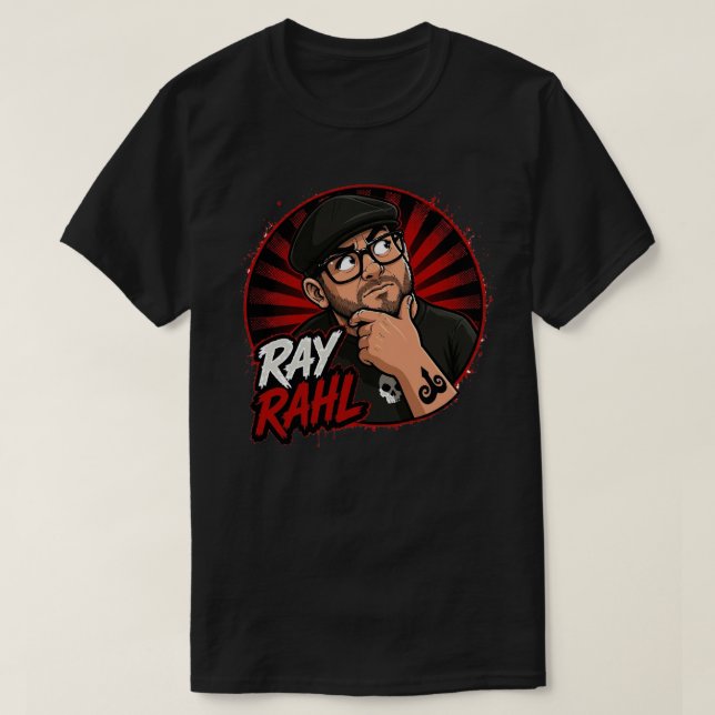 T-shirt Ray Rahl Sombre (Design devant)