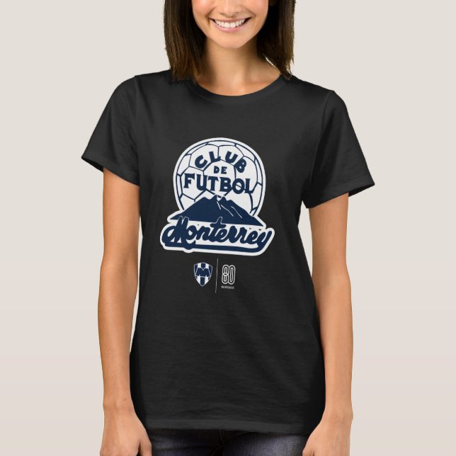 T-shirt Rayados de Monterrey 80e Anniversaire (Devant)